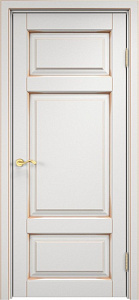 Недавно просмотренные - Дверь ПМЦ массив ольхи ОЛ55 белый грунт с патиной золото, глухая
