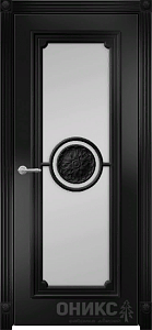 Недавно просмотренные - Дверь Оникс Флоренция фрезерованная эмаль черная, сатинат