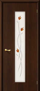 Недавно просмотренные - Дверь Браво 22Х венге, стекло белое художественное с фьюзингом