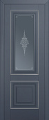 Схожие товары - Дверь ProfilDoors 28U антрацит, молдинг серебро, стекло кристалл графит