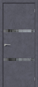 Недавно просмотренные - Дверь Браво Порта-55 4AF экошпон Graphite Art, зеркало "Mirox Grey"