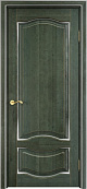 Схожие товары - Дверь ПМЦ массив ольхи ОЛ33 зеленый с патиной серебро, глухая