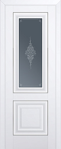 Недавно просмотренные - Дверь ProfilDoors 28U аляска, молдинг серебро, стекло кристалл графит