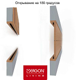 Поворотно-складной механизм Compact Twin система (ИТАЛИЯ) симметричный