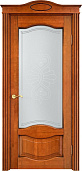 Схожие товары - Дверь ПМЦ массив ольхи ОЛ33 медовый с патиной орех, стекло 33-1