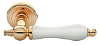 Недавно просмотренные - Межкомнатная ручка Morelli MH42 Classic, золото/белый
