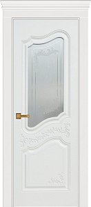 Недавно просмотренные - Дверь Юркас Испания эмаль белая, стекло мателюкс с фрезеровкой