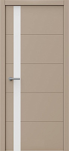 Недавно просмотренные - Дверь Квартет-Лайн эмаль RAL 1019, глухая, лакобель белый