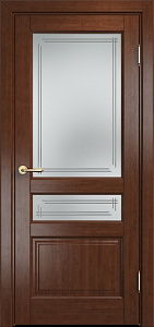 Недавно просмотренные - Дверь ПМЦ массив ольхи микс ОЛ85 коньяк, стекло матовое 85/4