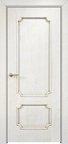 Недавно просмотренные - Дверь Оникс Палермо эмаль белая патина золото, глухая