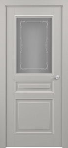 Недавно просмотренные - Дверь Z Ampir Т1 decor эмаль Grey patina Silver, сатинат
