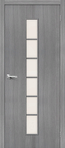 Недавно просмотренные - Дверь Браво Тренд-12 3D грей, сатинато белое "Magic Fog"