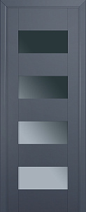 Недавно просмотренные - Дверь ProfilDoors 46U антрацит, стекло графит