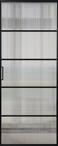 Недавно просмотренные - Перегородка Alum №5 черный, стекло прозрачное мору