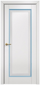 Недавно просмотренные - Дверь Оникс Тоскана 1 эмаль белая/голубая, глухая