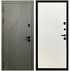 Недавно просмотренные - Входная дверь Матадор MX-4 дарк грей софт/панель белая матовая