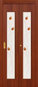 Недавно просмотренные - Дверь Браво ламинированная 22Х итальянский орех, стекло белое художественное с фьюзингом