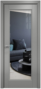 Недавно просмотренные - Дверь Оникс Тоскана 1 эмаль RAL 7036, стекло