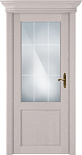 Схожие товары - Дверь Статус CLASSIC 521 дуб белый, стекло сатинато с алмазной гравировкой английская решетка