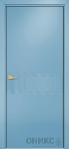 Недавно просмотренные - Дверь Оникс Дельта фрезерованная эмаль голубая, глухая