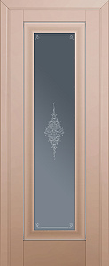 Недавно просмотренные - Дверь ProfilDoors 24U капучино сатинат, молдинг серебро, стекло кристалл графит