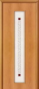 Недавно просмотренные - Дверь Браво 21Х миланский орех, стекло белое художественное с фьюзингом