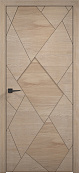 Схожие товары - Дверь ПМЦ Design массив дуба Romb пергамент, белый иней, глухая